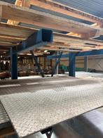 RVS Traanplaat 1630x1500x7/8, Ophalen, Zo goed als nieuw, Overige metalen