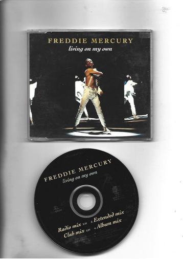 FREDDIE MERCURIE CD SINGLE LIVING ON MY OWN - 1993 beschikbaar voor biedingen