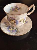 English flower paragon fine bone china, Ophalen of Verzenden, Gebruikt, Porselein, Kop en/of schotel
