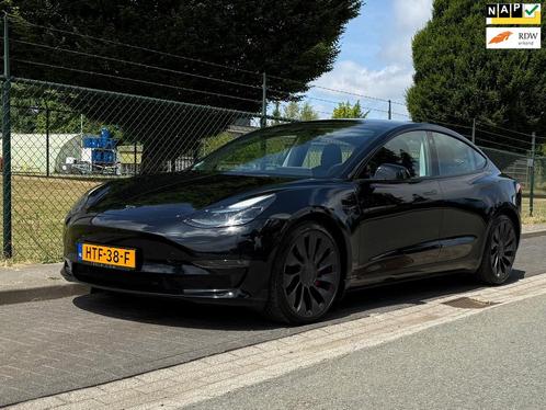Tesla MODEL 3 Performance AWD 82 kWh Enhanced Autopilot, Auto's, Tesla, Bedrijf, Te koop, Model 3, 360° camera, 4x4, ABS, Achteruitrijcamera