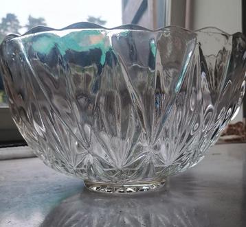 Vintage kristallen punchset (9-delig) beschikbaar voor biedingen