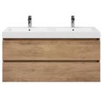 Trisline Gia/esta badmeubel eikenhout softclose, Huis en Inrichting, Ophalen, 50 tot 100 cm, Zo goed als nieuw, Minder dan 100 cm