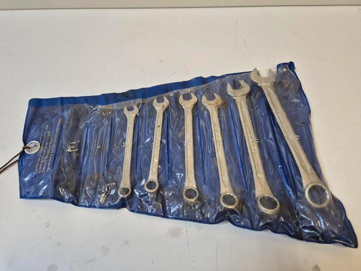 Chroom Vanadium Ring-Steeksleutel Set, Auto diversen, Autogereedschap, Gebruikt, Ophalen