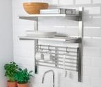 Ikea kungsfors RVS wandrek afdruiprek wandrooster, Ophalen of Verzenden, Gebruikt