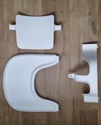 Stokke Tripp Trapp Baby Set & Tafelblad (Wit), Ophalen, Gebruikt, Overige typen, Afneembaar eetblad