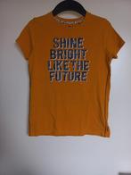 Mosterdgeel shirtje van WE Fashion 146/152, Gebruikt, Meisje, Ophalen of Verzenden, Shirt of Longsleeve