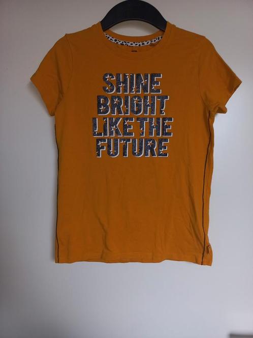 Mosterdgeel shirtje van WE Fashion 146/152, Kinderen en Baby's, Kinderkleding | Maat 146, Gebruikt, Meisje, Shirt of Longsleeve