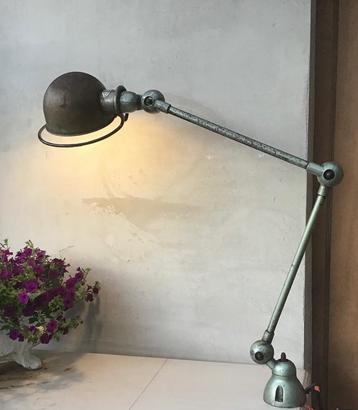 Stoere Jieldé Vespagroene tafel-/wandlamp beschikbaar voor biedingen