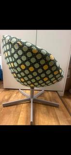 Ikea Stoel met Leuk Design, Gebruikt, 50 tot 75 cm, Ophalen of Verzenden, Stof