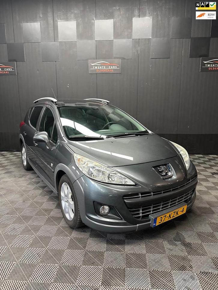 Peugeot 207 SW Outdoor 1.6 VTi | Leder | Clima | Pano | Nieu, Auto's, Peugeot, Bedrijf, Te koop, ABS, Airbags, Airconditioning
