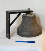 Zeer zware grote scheepsbel  5 kg  22 cm, Antiek en Kunst, Antiek | Koper en Brons, Ophalen of Verzenden