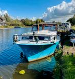 Mooie verhoef kruiser 8mL 3m br motor ,Peugeot indenor, Watersport en Boten, Gebruikt, Staal, Binnenboordmotor, Diesel