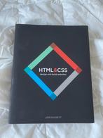 HTML & CSS Design Boek - Jon Duckett, Ophalen of Verzenden, Zo goed als nieuw, Internet of Webdesign, John Ducket