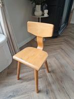 Vintage Schilte Kinderstoeltje - Hout, Huis en Inrichting, Stoelen, Ophalen, Bruin, Hout, Eén