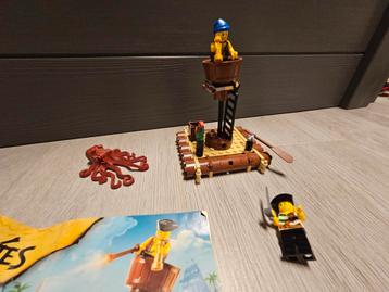 LEGO Pirates Aanval Van De Reuzeinktvis - 6240 beschikbaar voor biedingen