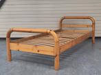 Vintage grenen houten bed Rainer Damiller stijl pine daybed, Ophalen, Gebruikt, 90 cm, Eenpersoons