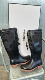 Dsquared2 rain snow regenboots boots 36 laarzen dsquared 2, Zwart, Ophalen of Verzenden, Regenlaarzen, Zo goed als nieuw