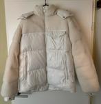 Save the Duck Winterjas Wit/Ecru - Maat L, Kleding | Heren, Jassen | Winter, Maat 52/54 (L), Wit, Ophalen of Verzenden, Zo goed als nieuw