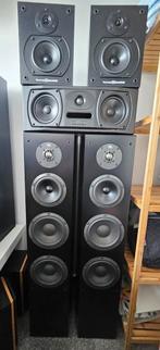 JBL XTi 80 + Wharfedale Diamond II (witte raaf!) + Mission, Ophalen of Verzenden, 120 watt of meer, Front, Rear of Stereo speakers