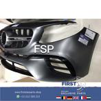 W213 E Klasse E63 AMG Voorbumper Mercedes 2020 COMPLEET Bump, Gebruikt, Voor, Mercedes-Benz, Ophalen of Verzenden