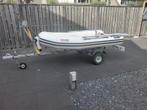 Rubberboot valiant dynamic270polyester bodem trailer inzgst, Watersport en Boten, Rubberboten, Zo goed als nieuw, Benzine, Minder dan 70 pk