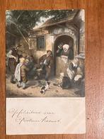 Schilder Adriaan van Ostade. Vioolspeler 1901, Ophalen of Verzenden, Voor 1920, Gelopen