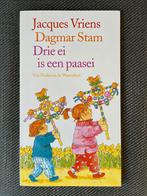 Jacques Vriens - Drie ei is een paasei., Boeken, Jacques Vriens & Dagmar Stam, Fictie algemeen, Ophalen of Verzenden, Zo goed als nieuw