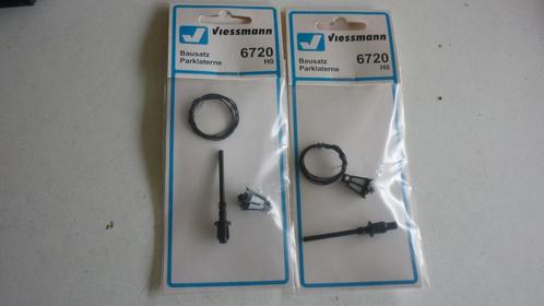 2 Viessmann H0 6720 parklantaarns in ovp, Hobby en Vrije tijd, Modeltreinen | H0, Nieuw, Overige typen, Gelijkstroom, Fleischmann