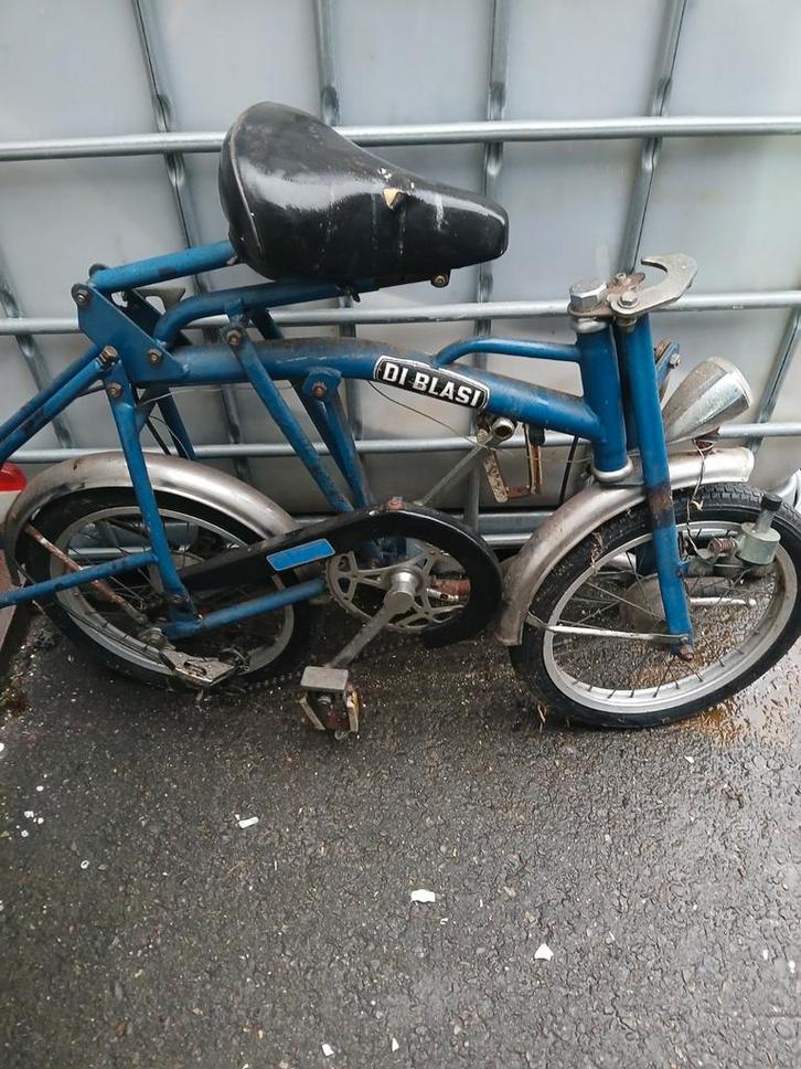 Di Blasi Vintage Vouwfiets - Klassieker!, Fietsen en Brommers, Fietsen | Vouwfietsen, Gebruikt, Heren, Overige merken, Minder dan 14 inch