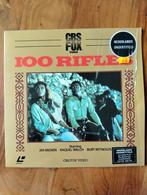 100 Rifles (1968) * LaserDisc * Cd Video * Laser Disc *, Alle leeftijden, Ophalen of Verzenden, Zo goed als nieuw, Actie