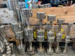 Chrome dumbells dumbbell set gewichten 2-12 kg, Ophalen, Dumbbell, Gebruikt, Dumbells