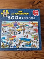 Jan van Haasteren 500stukjes Busy Airport, Ophalen of Verzenden, 500 t/m 1500 stukjes, Gebruikt