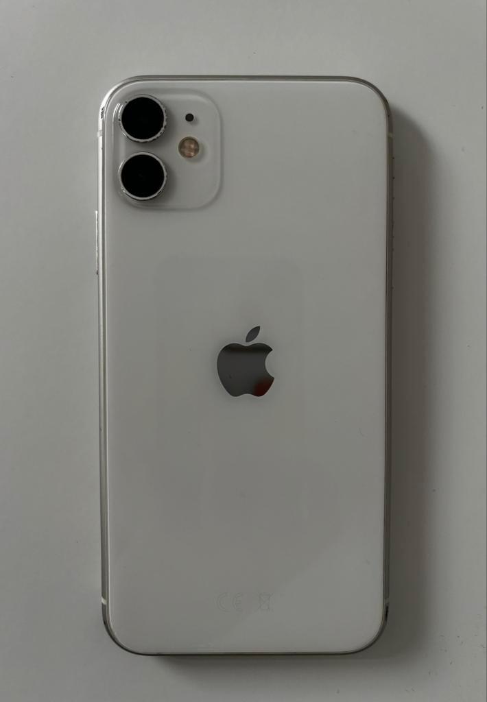iPhone 11 Wit 128GB - Gebruikt, Telecommunicatie, Mobiele telefoons | Apple iPhone, Gebruikt, 128 GB, Zonder abonnement, Zonder simlock