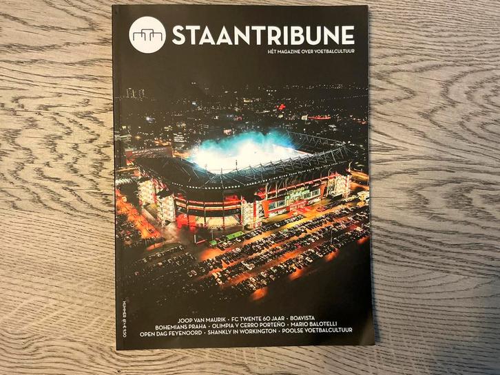 Staantribune, nummer 61 Magazine over voetbalcultuur, Verzamelen, Sportartikelen en Voetbal, Gebruikt, Boek of Tijdschrift, Overige binnenlandse clubs