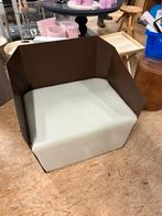 Bruin zware design fauteuil LCCA LOUNGE CHAIR model, Ophalen, Gebruikt