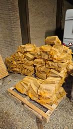 Droog beukenhout in netzakken, Tuin en Terras, Minder dan 3 m³, Ophalen