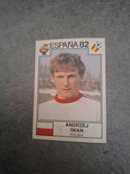 Panini sticker WK 82 Espana. Speler Andrzej Iwan Polen., Verzenden, Zo goed als nieuw, Sticker