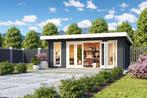 Tuinhuis-Blokhut Sussex 2 + Biffold deur: 570 x 360 cm, Nieuw, Goedkooptuinhuis, Thuiskantoor, gratis levering, blokhut, hout