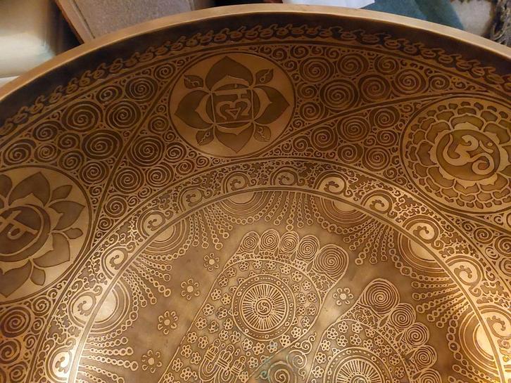 Klankschaal (Alleen voor sier/deco), Muziek en Instrumenten, Percussie, Zo goed als nieuw, Ophalen