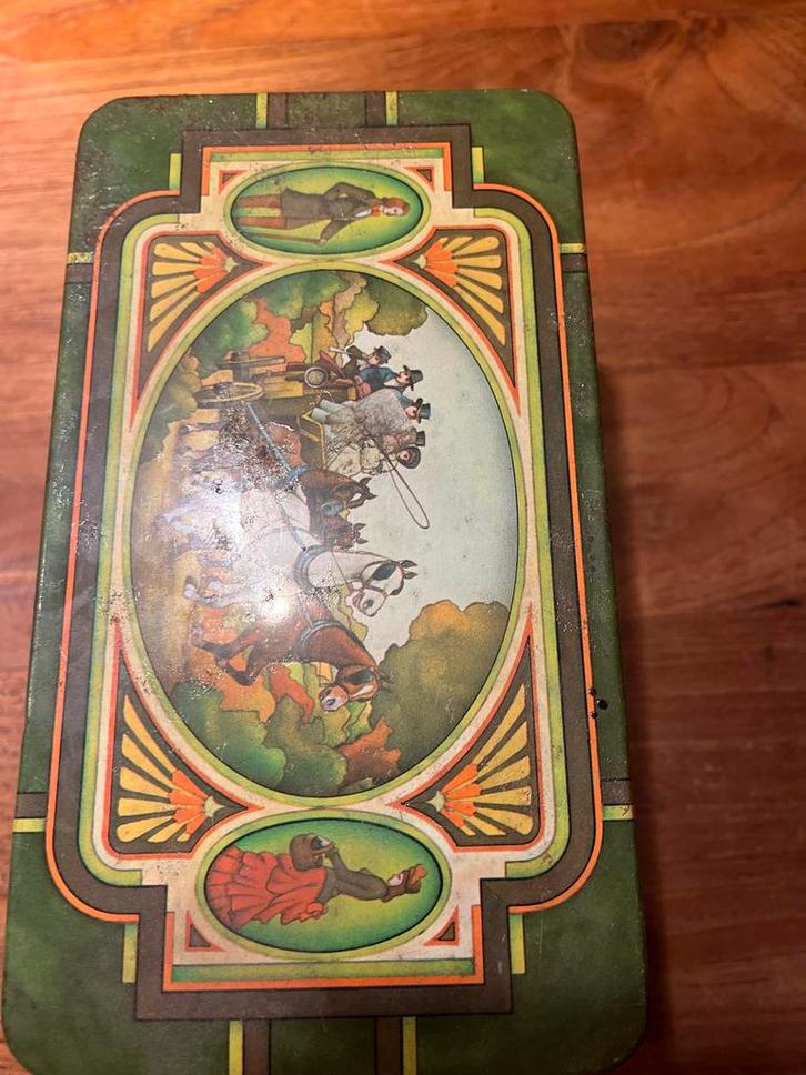 Oude DE Doos - Douwe Egberts, Antiek en Kunst, Antiek | Tin, Ophalen of Verzenden