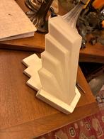 Partij art deco wandlampen glas houten frame, Ophalen, Glas