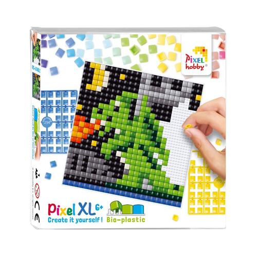 Pixelhobby Create it yourself XL set 41062 draak 12 x 12 cm, Hobby en Vrije tijd, Knutselen, Nieuw, Materiaal, Ophalen of Verzenden