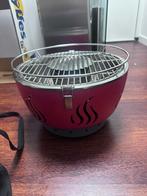 Rode Florabest houtskoolbarbecue, Tuin en Terras, Houtskoolbarbecues, Ophalen, Zo goed als nieuw