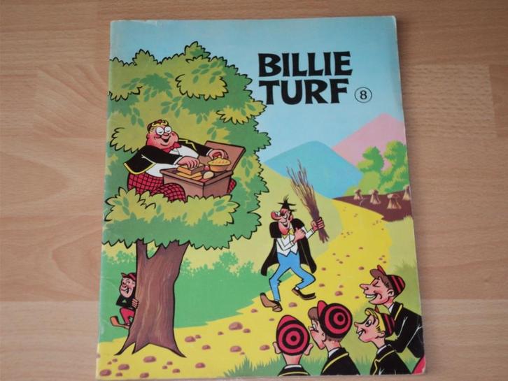 Oude Billie Turf strips, Boeken, Stripboeken, Gelezen, Meerdere stripboeken, Verzenden