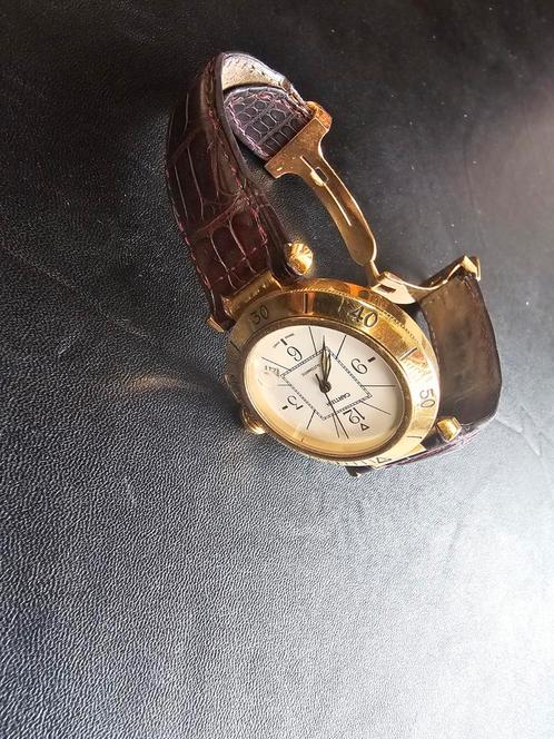 gouden horloge cartier pasha model, Sieraden, Tassen en Uiterlijk, Horloges | Heren, Gebruikt, Polshorloge, Overige merken, Goud