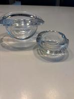 Twee asbakken spijkerbol van Andries Copier, Antiek en Kunst, Antiek | Glas en Kristal, Ophalen of Verzenden