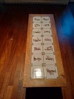 Tafel met Blauwe Beroepentegels - 17e/18e Eeuw, Ophalen