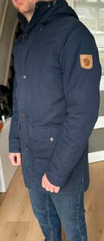 Fjallraven Greenland Winter Parka - Maat S - Navy, Blauw, Ophalen of Verzenden, Gedragen, Fjällräven