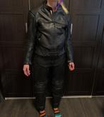 Lederen motorkleding zwart, Motoren, Kleding | Motorkleding, Ophalen, Tweedehands, Dames, Combipak
