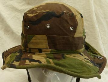 Hoed / Pet, Zomer, Woodland Camo, KL, maat: 56, 1990s.(Nr.4) beschikbaar voor biedingen